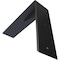 Ekena Millwork Countertop Support Steel Heavy Duty Bracket w/ Gusset, Powder Coated Black 2 1/2"W x 10"D x 8"H BKTM02X10X08CGPBL - alternate 5
